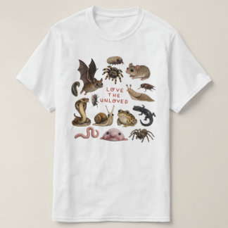 Aimez les non aimés , T-shirt animal mignon et biz