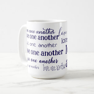 Aimez les uns les autres tasse à café