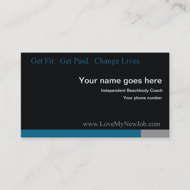 Aimez ma nouvelle carte de visite professionnelle (Devant)