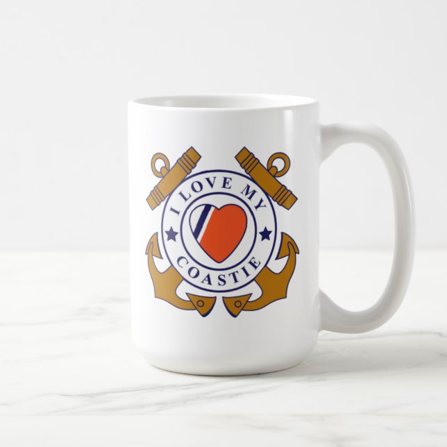 Aimez ma tasse d'Ancre croisée par Coastie (Droite)