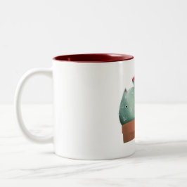 Aimez Qui Vous Êtes Cactus Chat — 11 oz. Mug