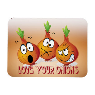 Aimez vos oignons Magnet Premium