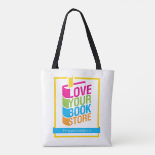 Aimez votre sac fourre-tout à blanc de librairie