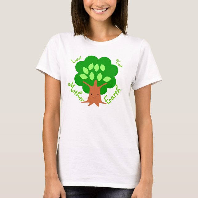 Aimez votre T-shirt de Terre (Devant)