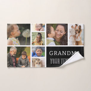 Aimez-vous grand-mère Photo Collage Texte manusc