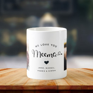 Aimez-vous le cinéma Coeurs Personnalisé Deux Mug 
