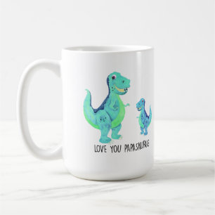 Aimez-vous le papasaurus mug