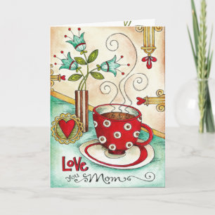 Aimez-vous maman… Carte du jour de mère