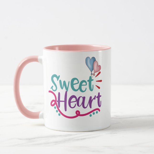 Aimez-vous mon amour Mug Cadeau pour une amie (Gauche)