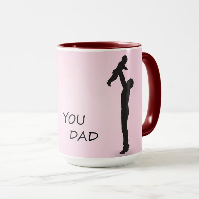 Aimez-vous papa Combo Mug (Devant droit)