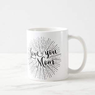 aimez-vous tasse de Noël de maman pour la mère