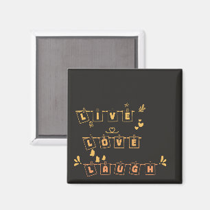 Aimons la vie avec un joli Magnet Notedry