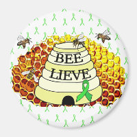 Aimons les abeilles Magnet de sensibilisation à la