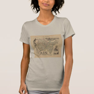 Ain Department France 1858 Alexandre Vuillemin Kar T-Shirt