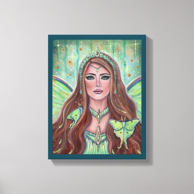Aine Irish Goddess Fee von Renee Lavoie Leinwanddruck (Vorderseite)
