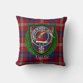 Ainslie Scottish Clan Tartan Wappen Kissen
