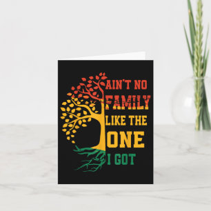 Aint keine Familie wie die, die ich Got Familie Wi Karte