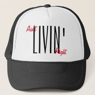 Ain't livin' right snapback by WeedGang Truckerkappe