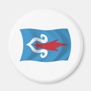 Ainu-Volk-Flaggenmagnet Magnet