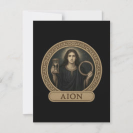 Aion Eternal Time God Postcard Postkarte