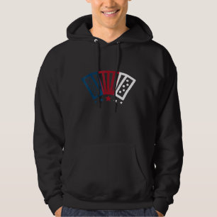 Air Accordion American Flag Music Idea Hoodie