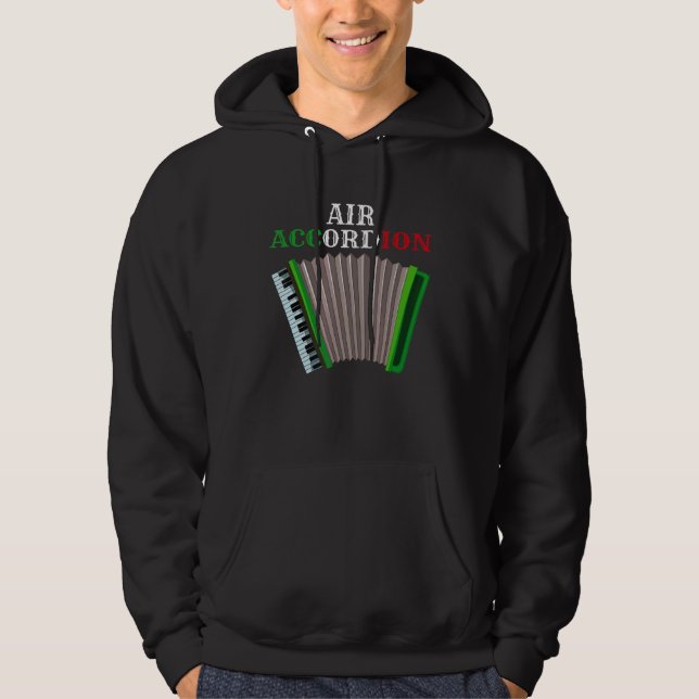 Air Accordion Cinco De Mayo Fiesta Flag Mexikanisc Hoodie (Vorderseite)