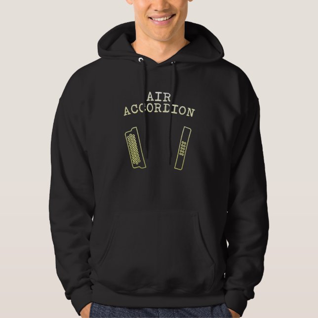 Air Accordion Musical Instrument I Hoodie (Vorderseite)