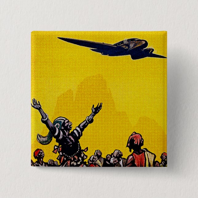 Air Afrique ~ Ligne de Bamako Button (Vorderseite)