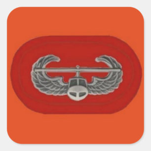 Air Assault Abzeichen auf dem Oval Sticker der 101