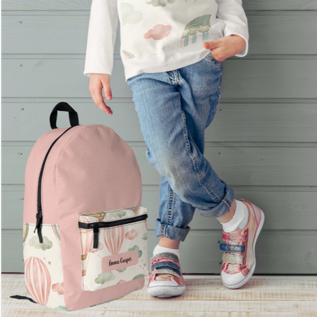 Air Balloons Adventure Kids' Bedruckter Rucksack (Von Creator hochgeladen)