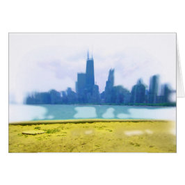 Air Brushed Chicago Skyline Art