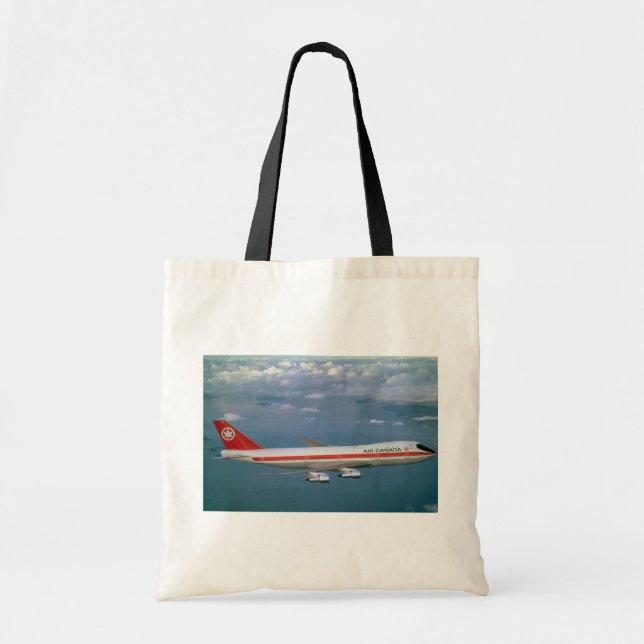Air Canada 747, im Flug Tragetasche (Vorne)