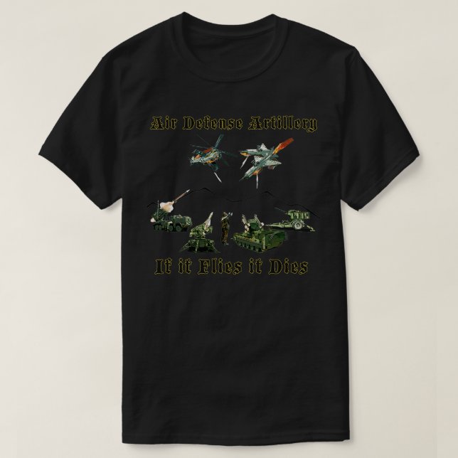 Air Defense Artillery T-Shirt (Design vorne)