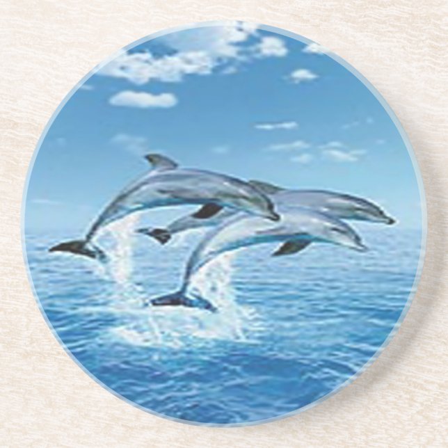 Air Delphins Untersetzer (Vorne)