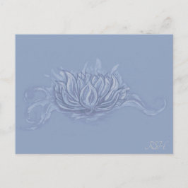 Air Elemental Lotus Postkarte