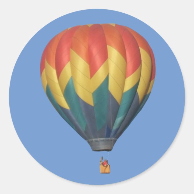 Air Flambe Hot Air Ballon Aufkleber (Vorderseite)