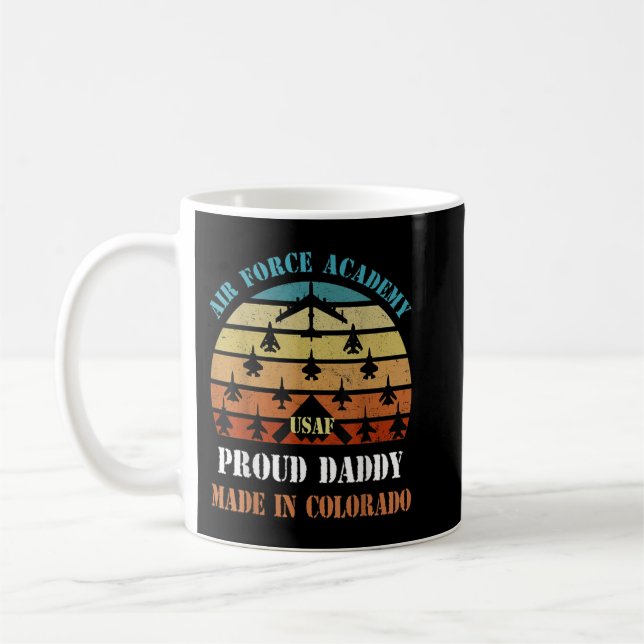 Air Force Academy Vater and Daughter Proud USAF Da Kaffeetasse (Links)