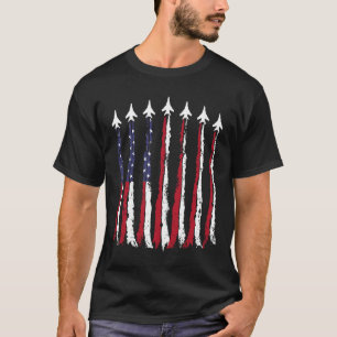 Air Force Amerikanische USA-Flagge 4. Juli Patriot T-Shirt