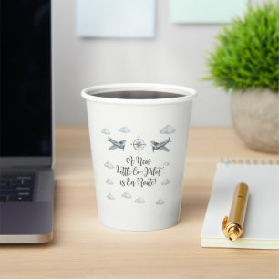 Air Force Baby Shower Tasse Pappbecher