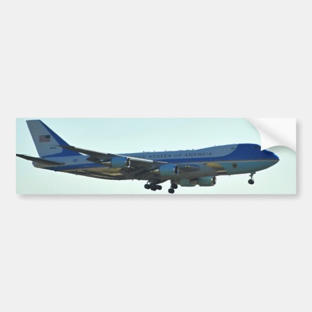 Air Force One Autoaufkleber (Vorne)