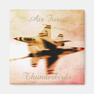 Air Force Thunderbirds Nah Pass Maneuver Magnet