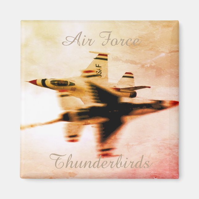Air Force Thunderbirds Nah Pass Maneuver Magnet (Vorne)