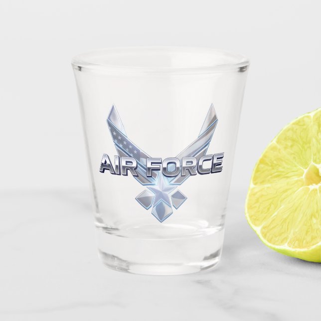 Air Force (USAF) Schnapsglas (Vorderseite)