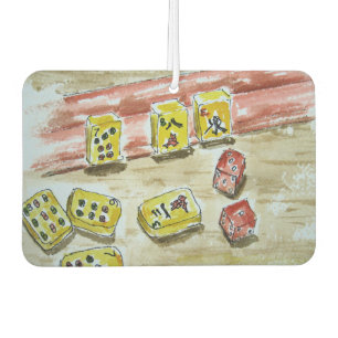 Air Freshener für den Mah Jongg (Mahjong) Lover Autolufterfrischer