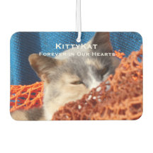 AIR FRESHENER IHRE Pet Cat Dog FOTO Personalisiert