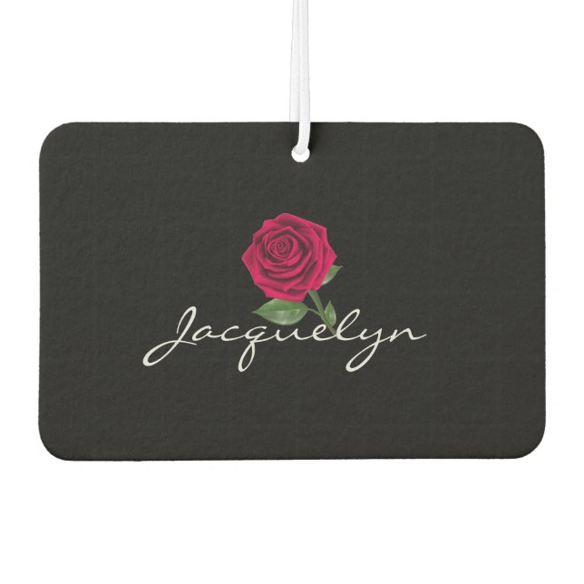 Air Freshener - Rose Autolufterfrischer (Vorderseite)