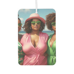 Air Freshner Mädchenreise am Strand Autolufterfrischer