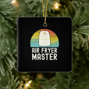 Air Fryer Master Cook   Food Lover Feinschmecker Keramikornament