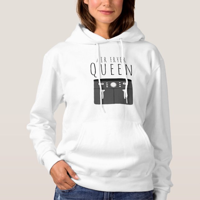 Air Fryer Queen Hoodie (Vorderseite)