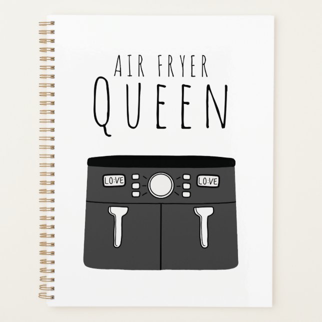 Air Fryer Queen Planer (Vorderseite)